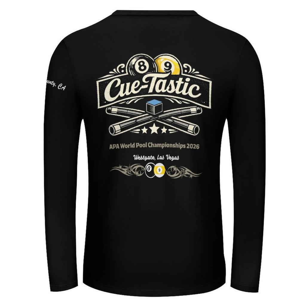 Cue-Tastic Team Shirt - Men's Long Sleeved Cotton Shirt