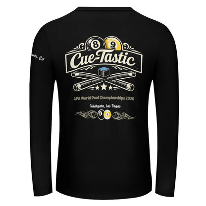 Cue-Tastic Team Shirt - Men's Long Sleeved Cotton Shirt
