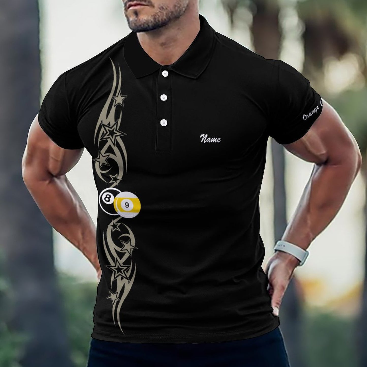 Team Shirts: Cue-Tastic Men's Polo
