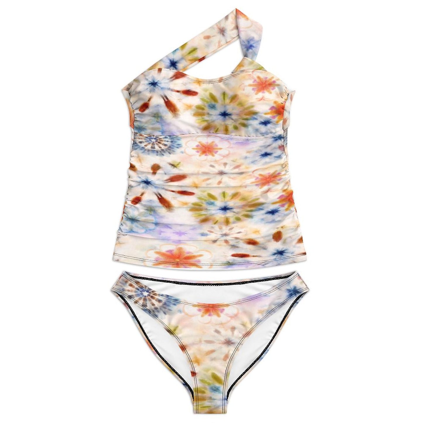 Two-Piece Swimsuit Set(All-Over Printing)