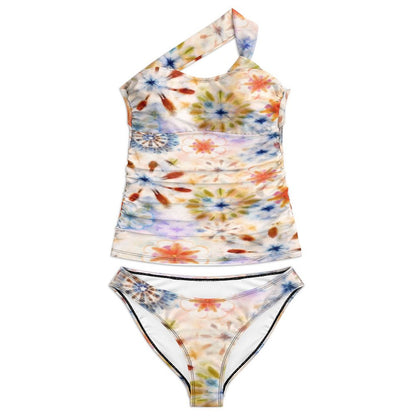 Two-Piece Swimsuit Set(All-Over Printing)