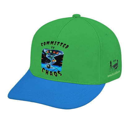 Bent Snapback Cap - Committed to Chaos