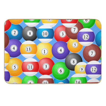 Flannel Non-slip Floor Mat-16"x24"/40x60cm