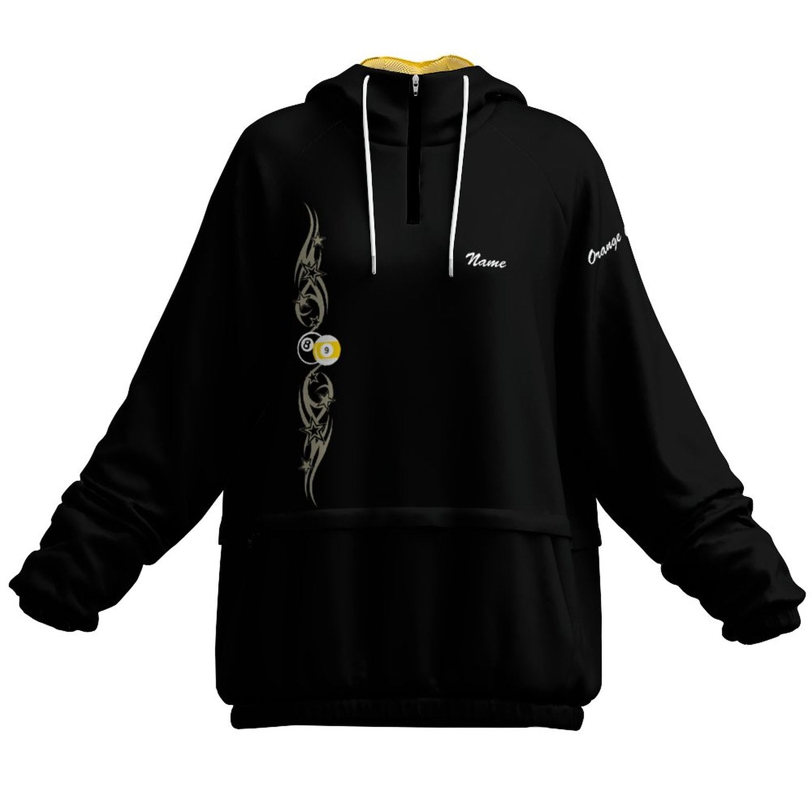 Cue-Tastic Team Shirt - Double Layered Hoodie with Zipper