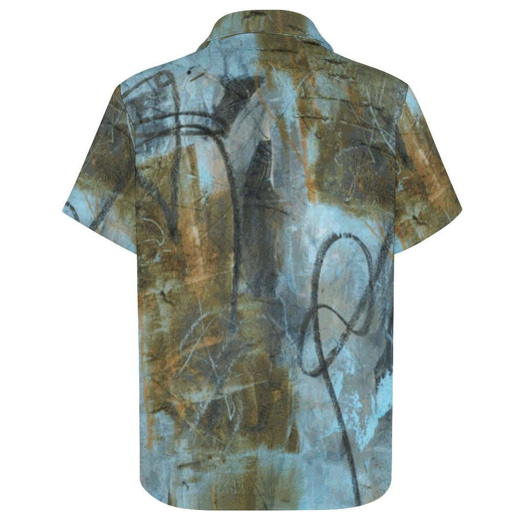 DTG 100gsm A Short Sleeved Shirt With Pockets(All-Over Printing)