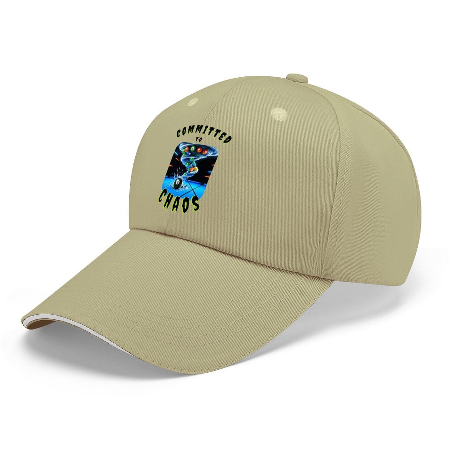 Baseball Cap for Men Women Curved Visor Sandwich