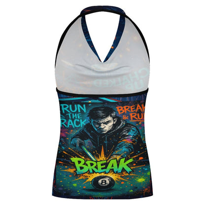 Chalked Up Women's Halter Tank Top
