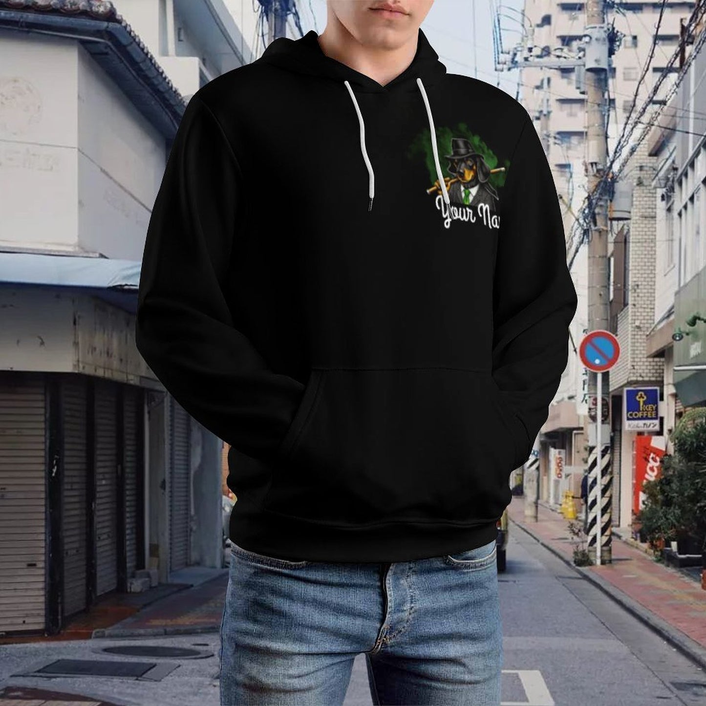 High I-Cue MN  Cool Unisex Hoodie with Double-layer Cap