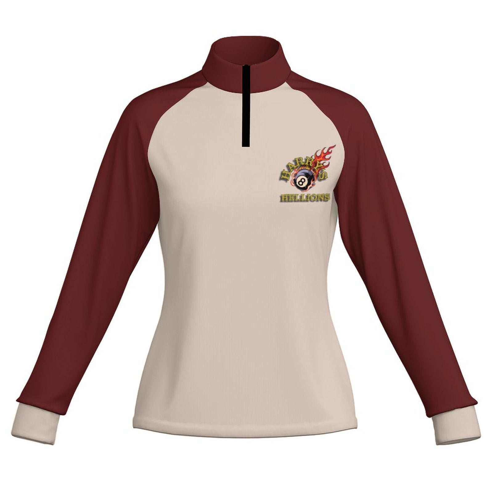 Harry's Hellions Women's Cool Touch Fitted Quick Dry Long Sleeved Top