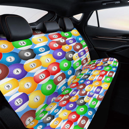 Poolball Back Seat Cover for Cars – Stretch Fit Rear Seat Protector
