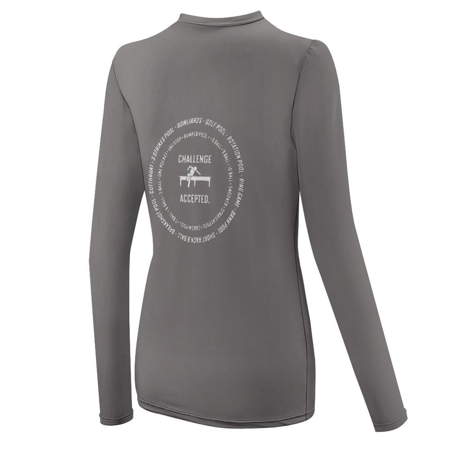 Women's Long Sleeve Sun Protection Shirt-UPF 40 UV Rash Guard for Hiking(All-over Printing)