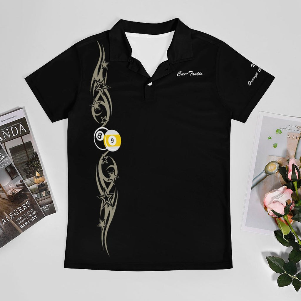 CueTastic Cotton POLO Shirts Short Sleeve for Men  V2