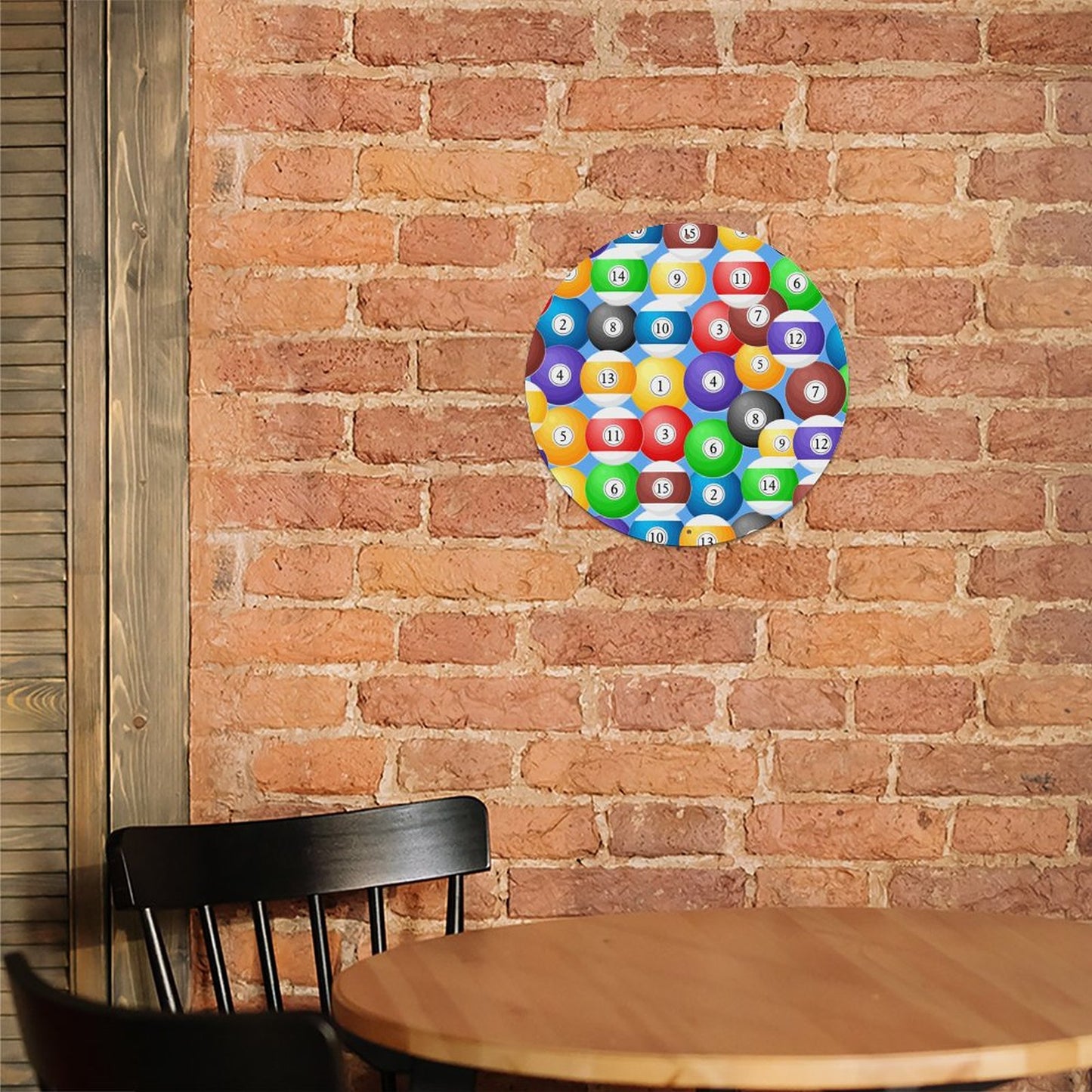 Round Aluminum Plaque Painting-7.9"x7.9"/20x20cm