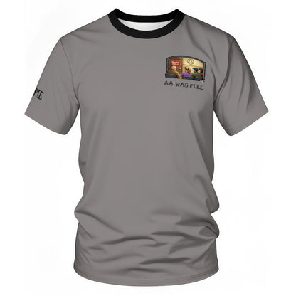 AA Was Full Men’s Classic Short Sleeve Performance T-Shirt