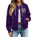 The Villains Hooded Baseball Jacket