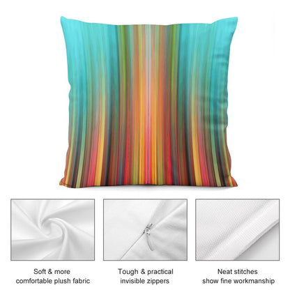 Short Plush Pillow Cover(Dual-sided Printing)