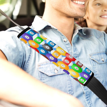 Pool Ball Car Seat Belt Shoulder Pad – Neoprene Shoulder Cushion Cover