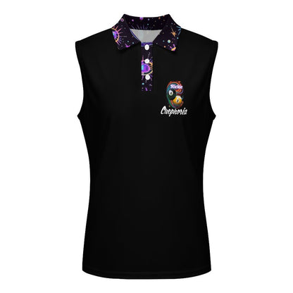 Cuephoria - Women's Sleeveless Polo Shirt