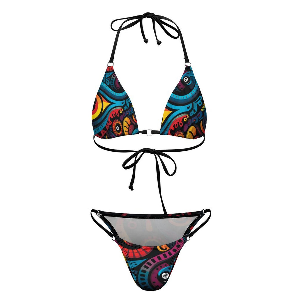 2-Piece Bikini Swimwear(All-Over Printing)