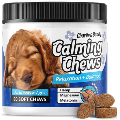 Dog Calming Chews 90 Pcs Chicken Flavor
