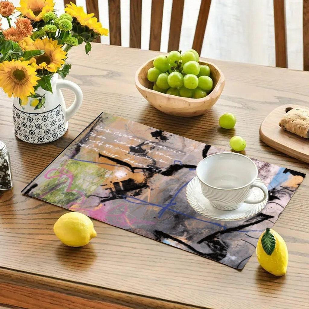 City Collection - Premium Flax Placemat & Desk Mat
