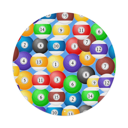 Round Aluminum Plaque Painting-7.9"x7.9"/20x20cm