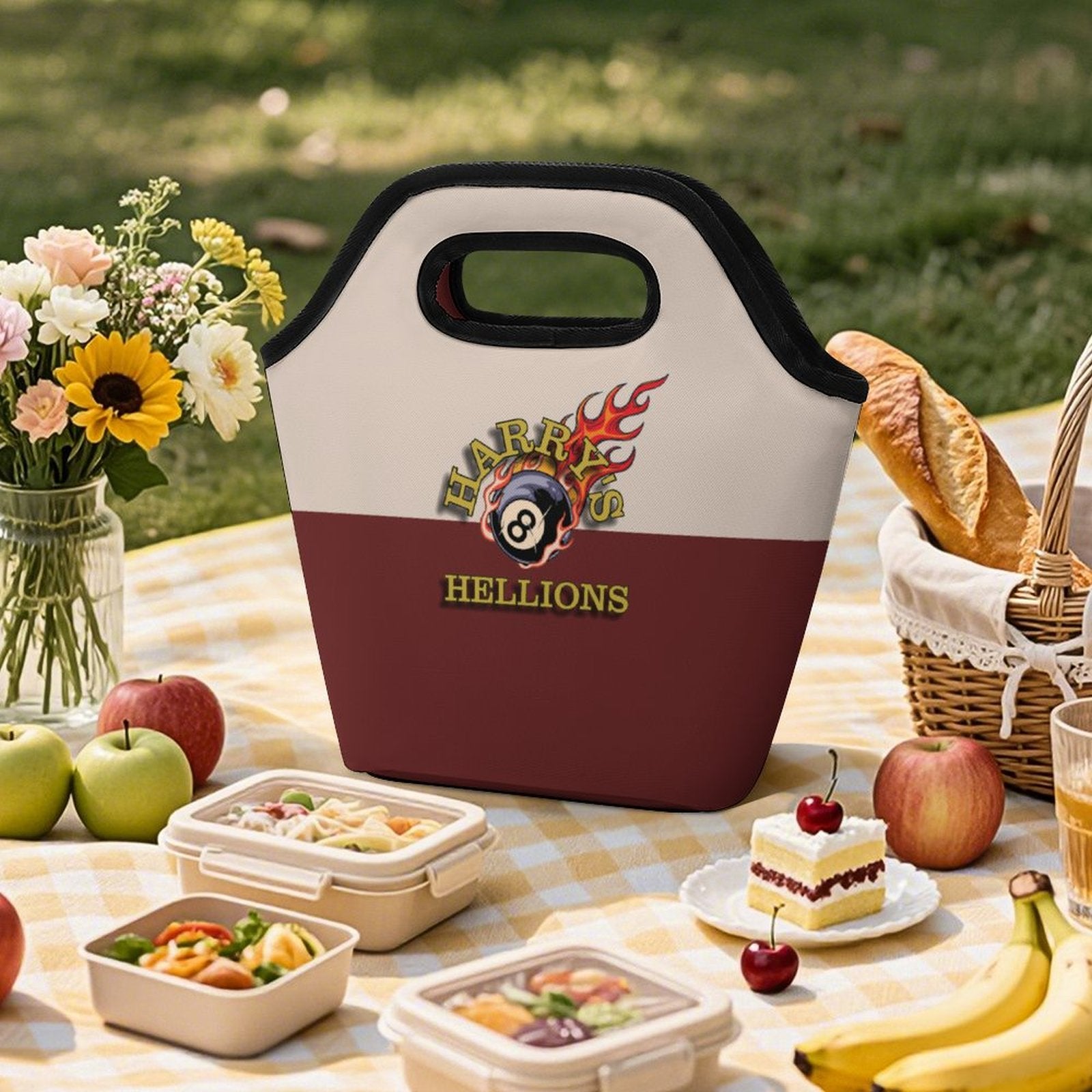 Harry’s Hellions Team Portable Tote Bag for Meals & Drinks