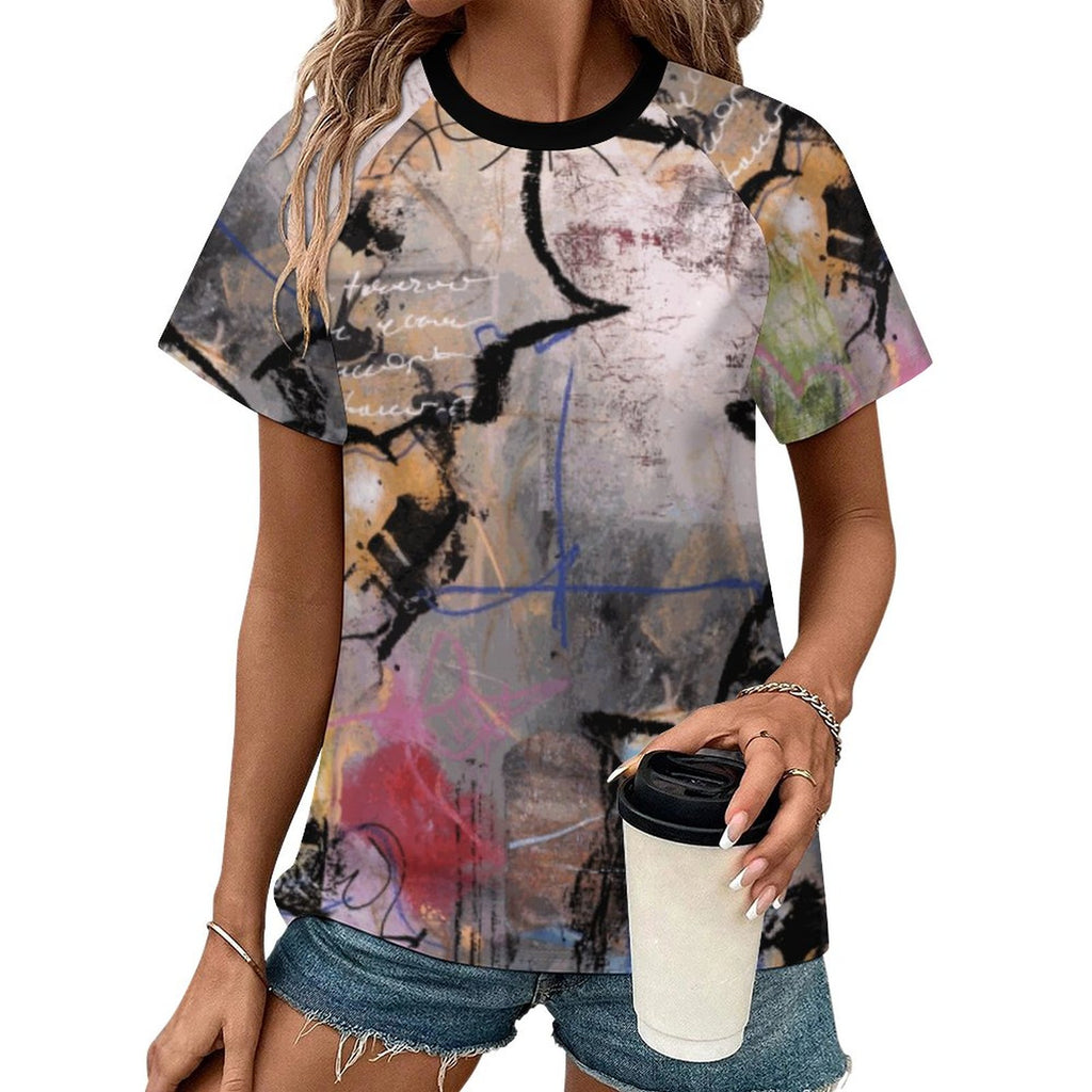City Collection - Women's Raglan Tee