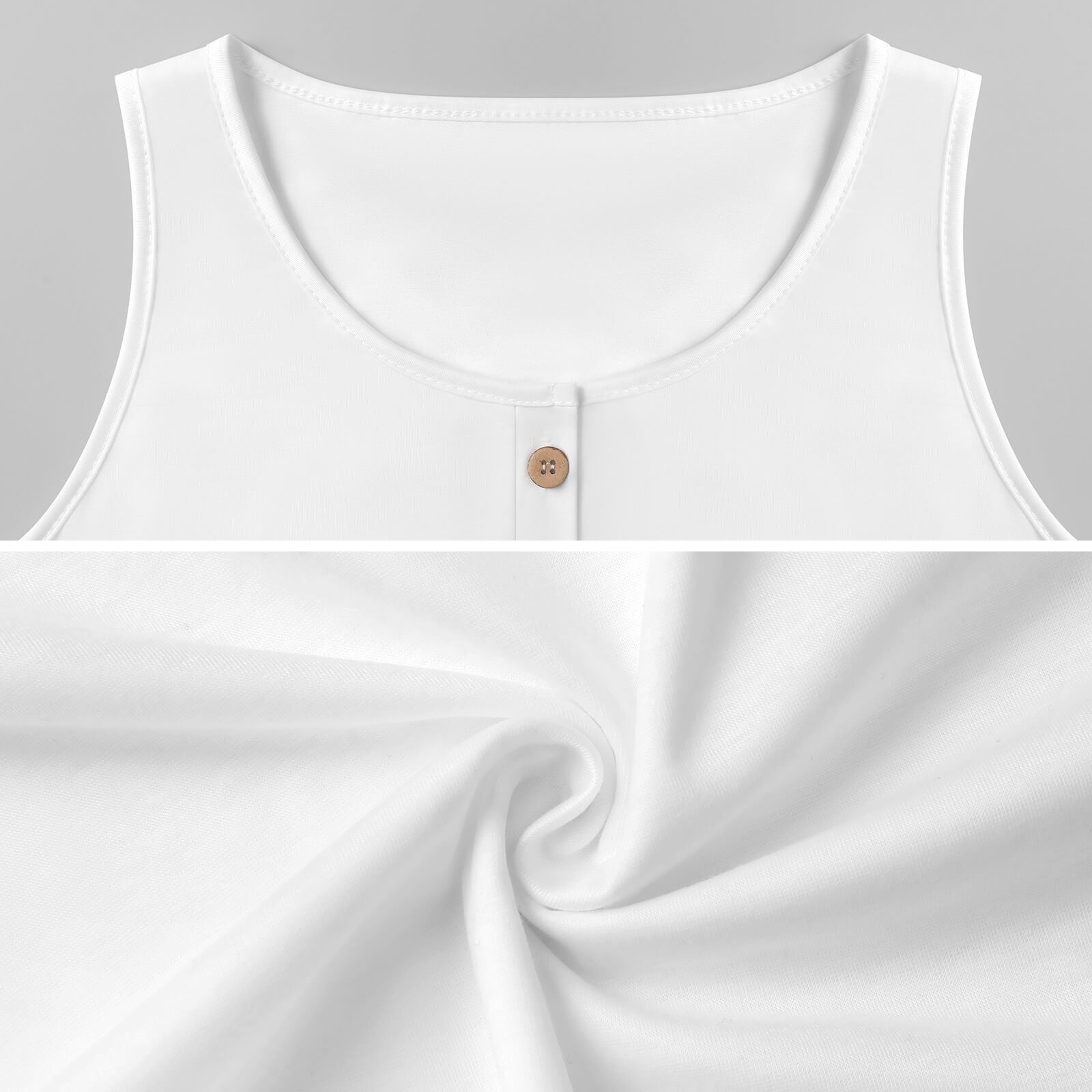 The Villains Women's 3 Button Tank