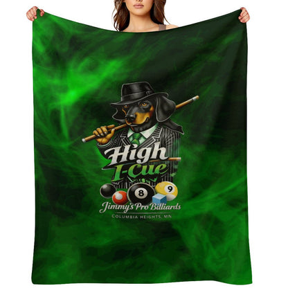 High I-Cue MN Flannel Throw Blanket for Couch-40"×50"