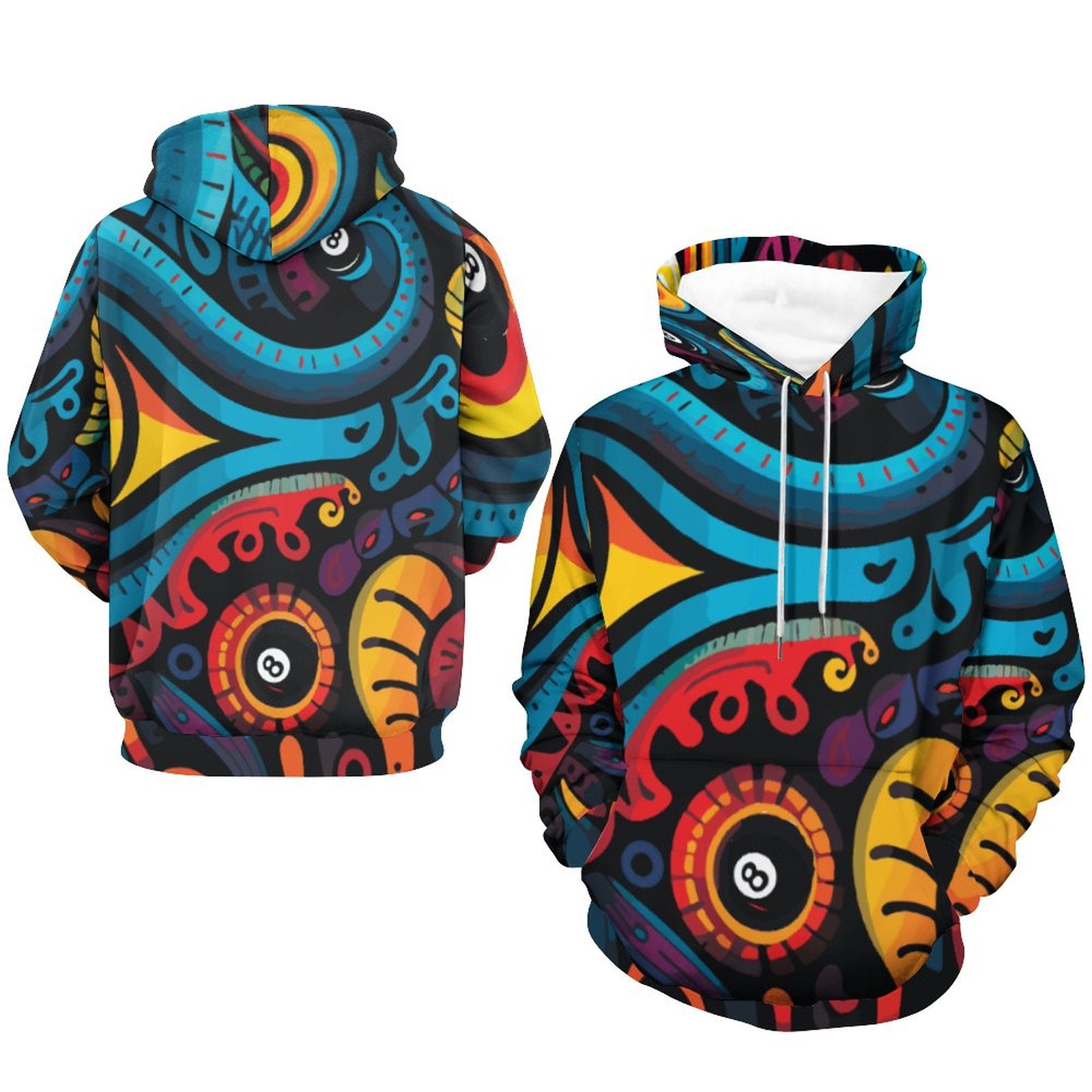 230gsm Women's Graphic Hoodie (All-Over Printing)