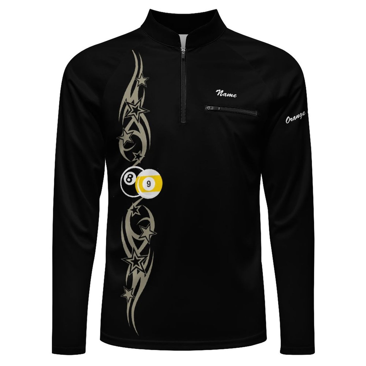 Cue-Tastic Team Shirt - Stand up Collar Hoodie