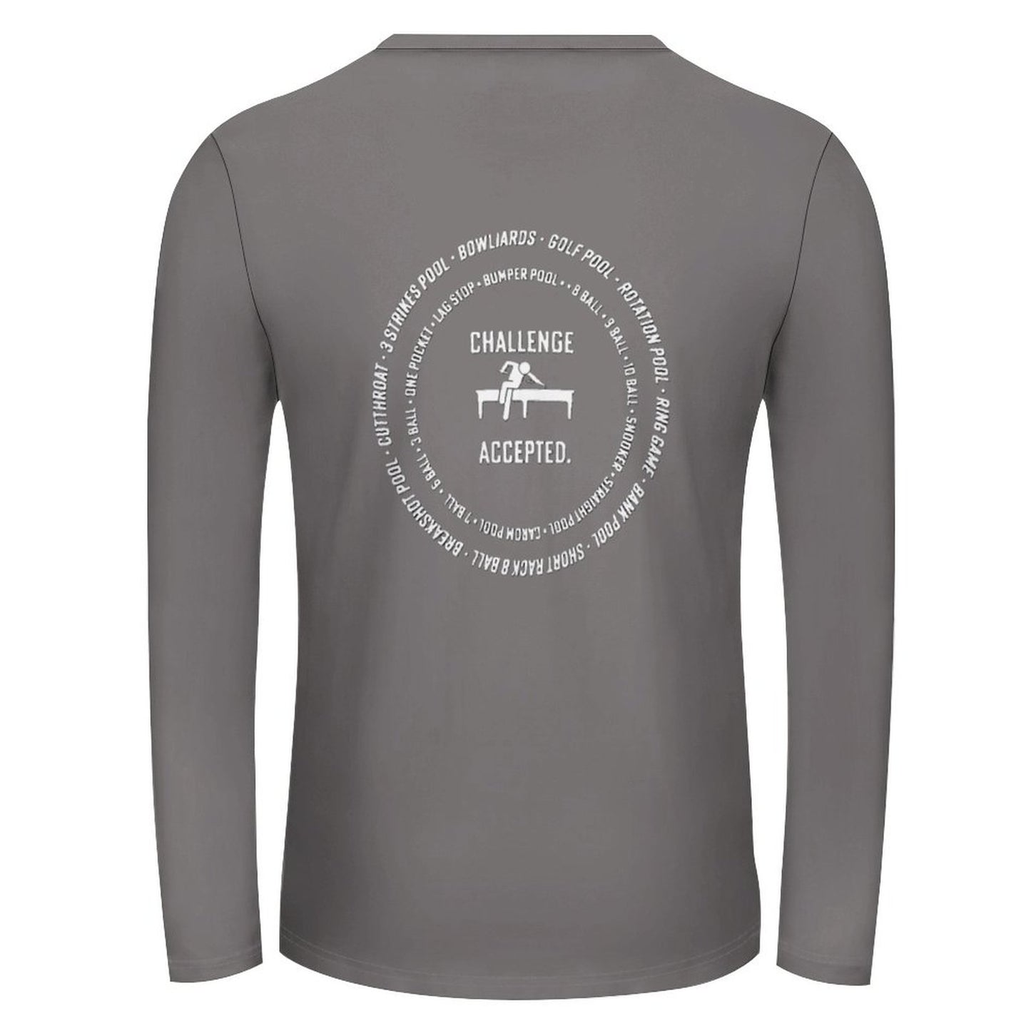 Challenge Accepted  Cotton Long Sleeve T-shirt for Men