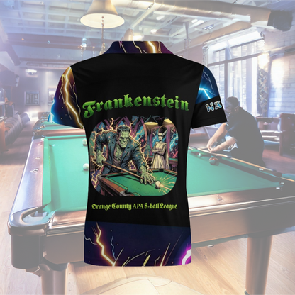 Frankenstein Cotton POLO Shirts Short Sleeve for Men