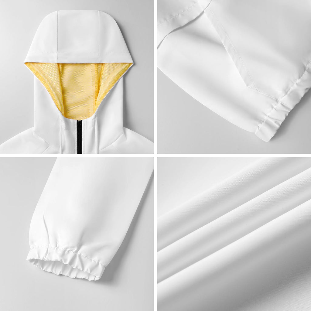The Villains Double-Layered Hoodie with Pockets and Zipper