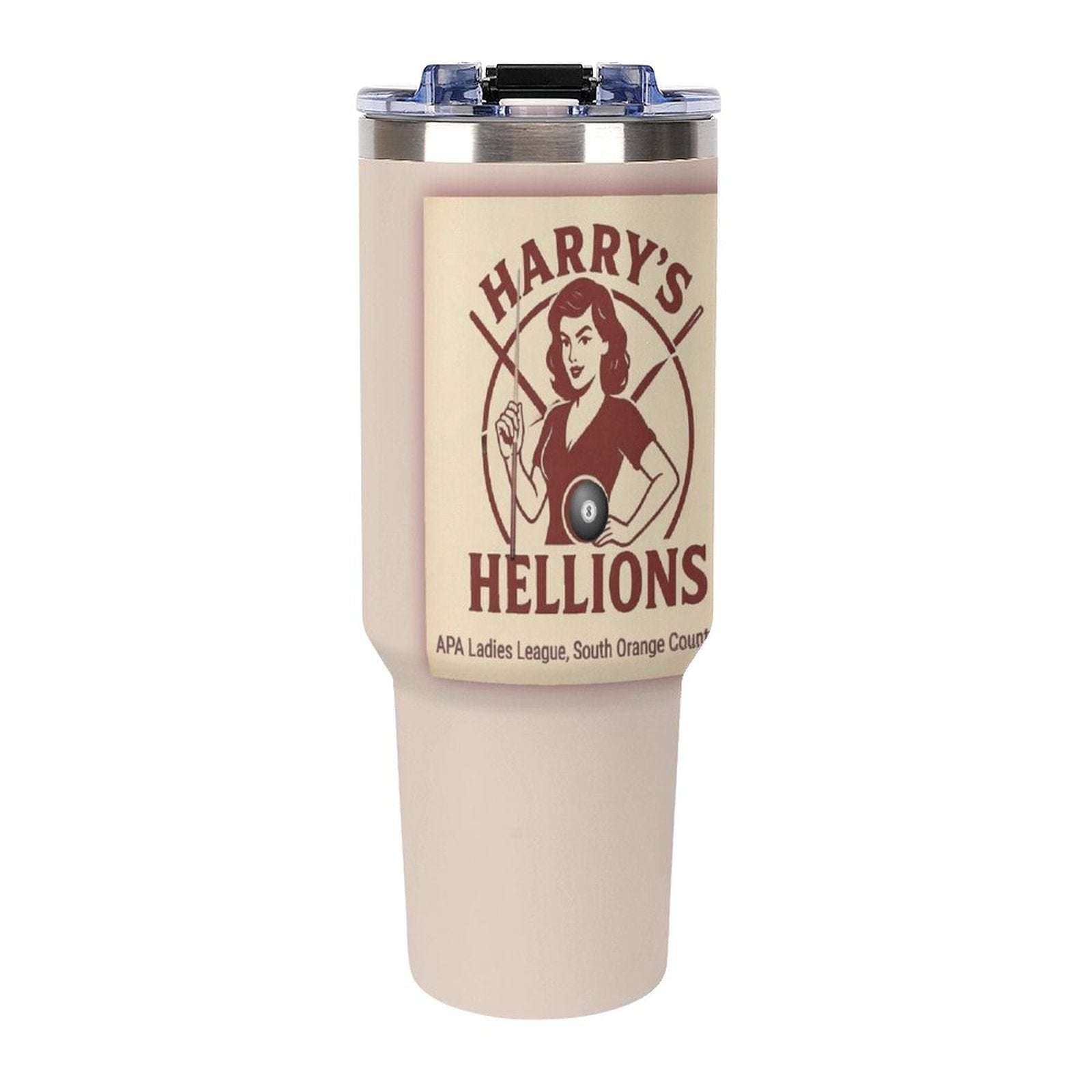 Harry’s Hellions 40oz Insulated Tumbler with Handle &amp; Straw