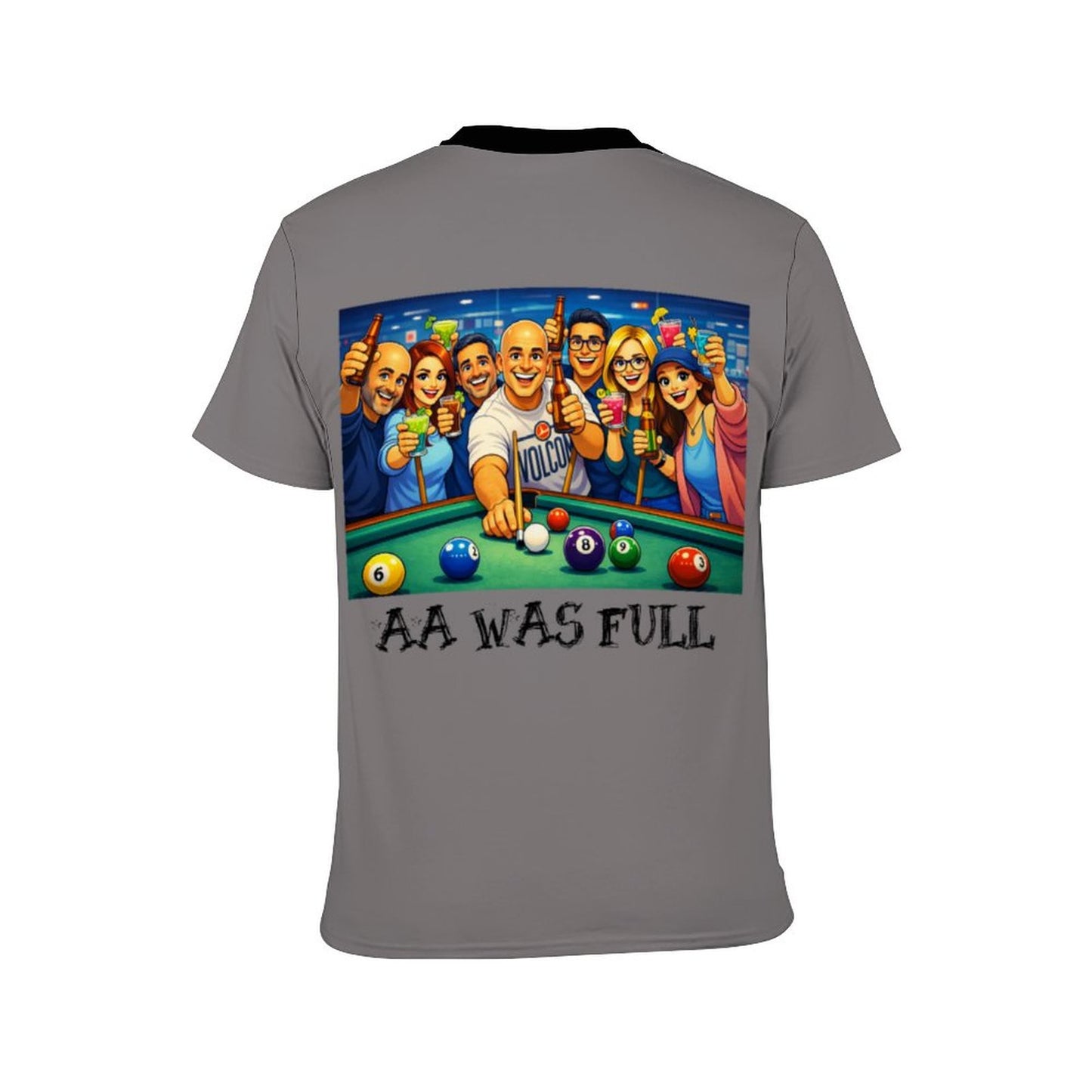 "AA Was Full" Women’s Short Sleeve Performance T-Shirt – Breathable, Stretch Fit Crewneck