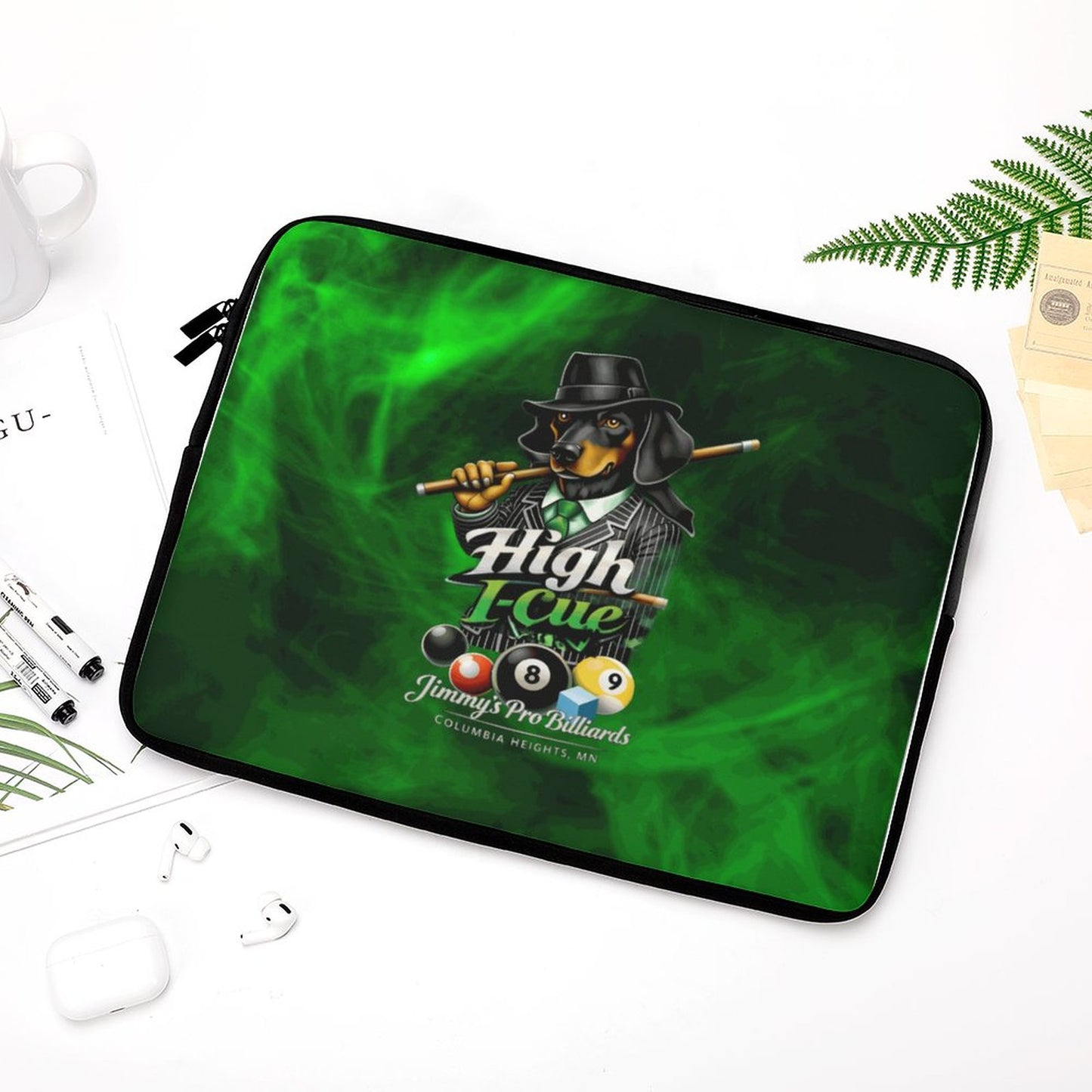 High I-Cue MN Laptop Case (1 Picture on 2 Sides)