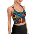 Workout Crop Yoga Tank Top(All-Over Printing)