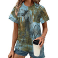 180gsm Women's Raglan T-shirt(All-Over Printing)