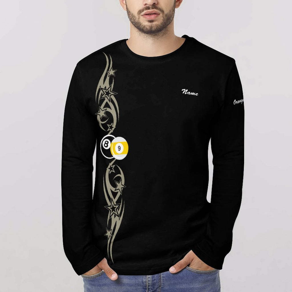 Cue-Tastic Team Shirt - Men's Long Sleeved Cotton Shirt