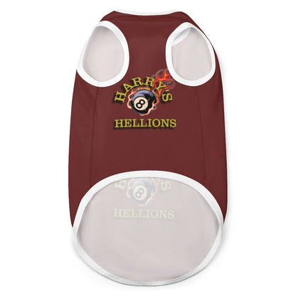 Team Dog Vests- Pet Tank Tops
