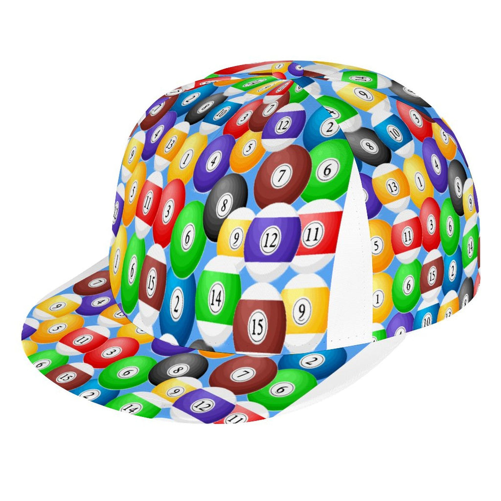 Pool Balls Collection: Unisex Snapback Cap