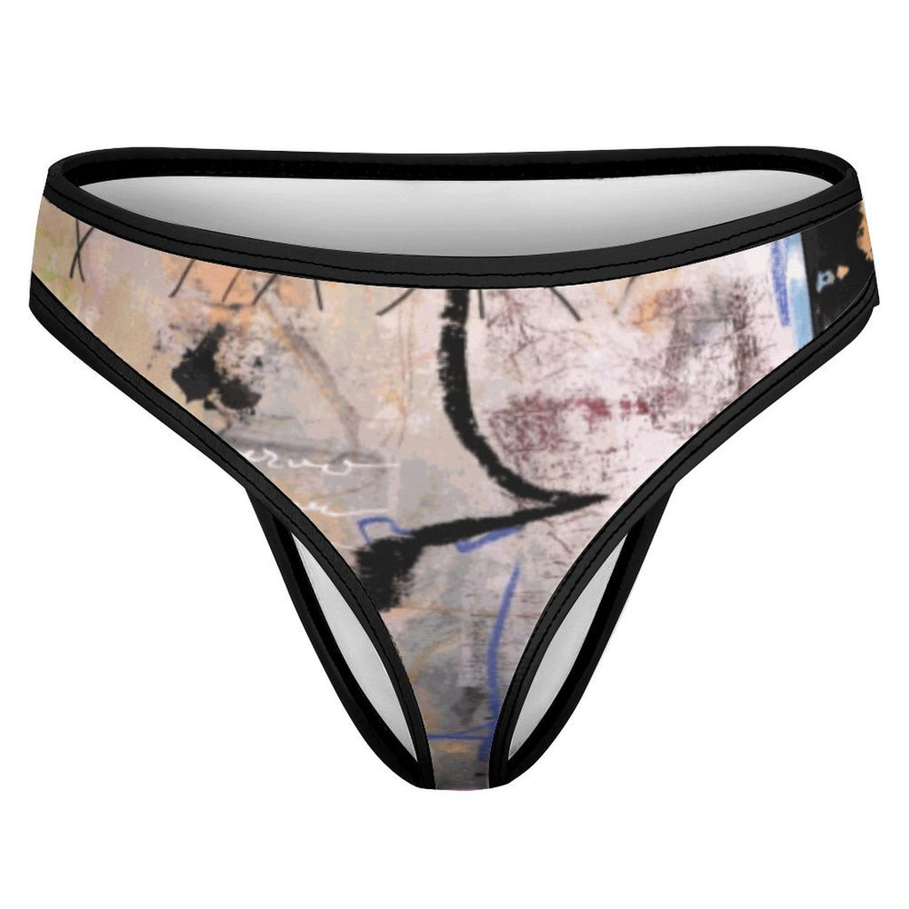 City Collection - Women's Ice Silk Seamless Thong