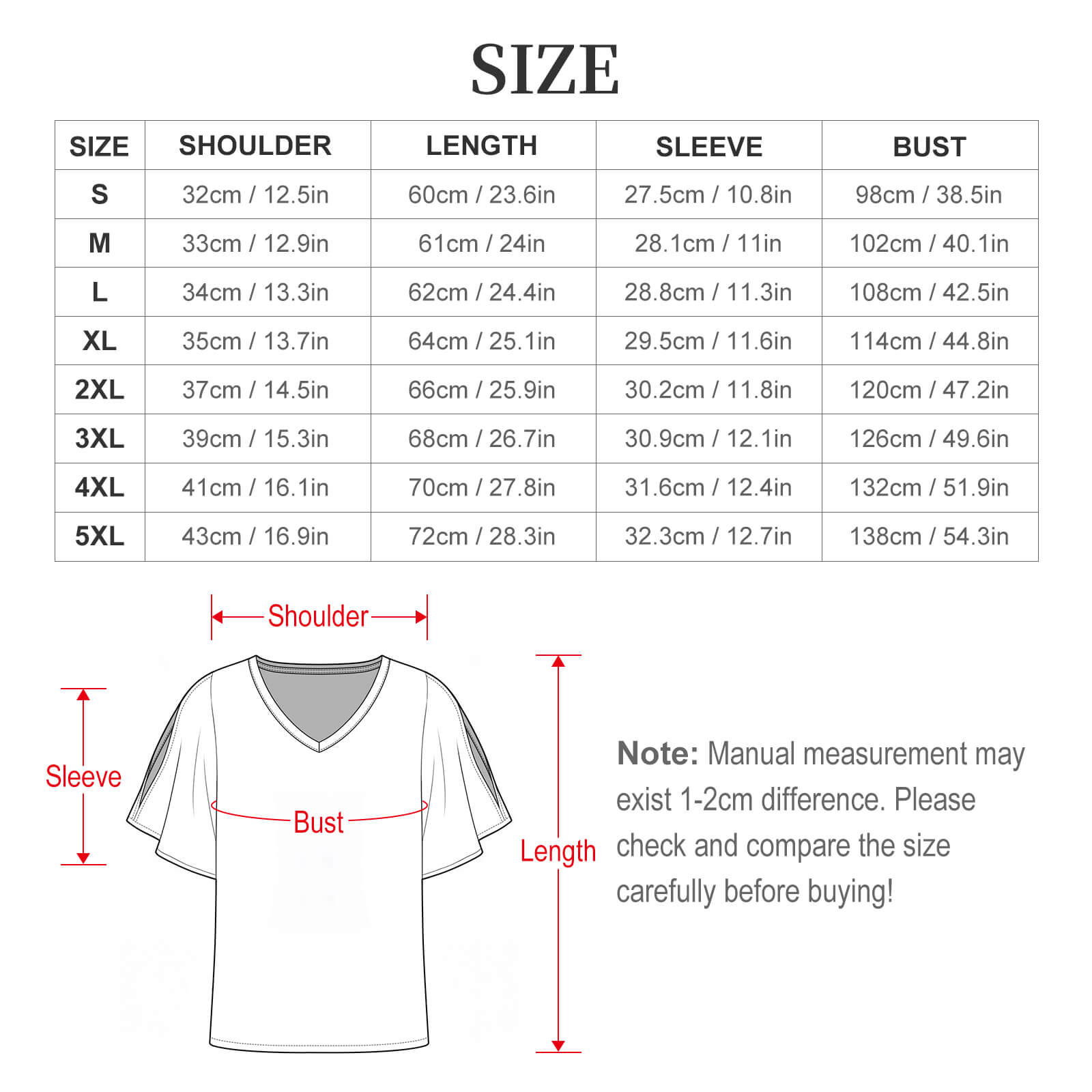 City Collection - Women's V-Neck Cold Shoulder Ruffled Sleeve Top