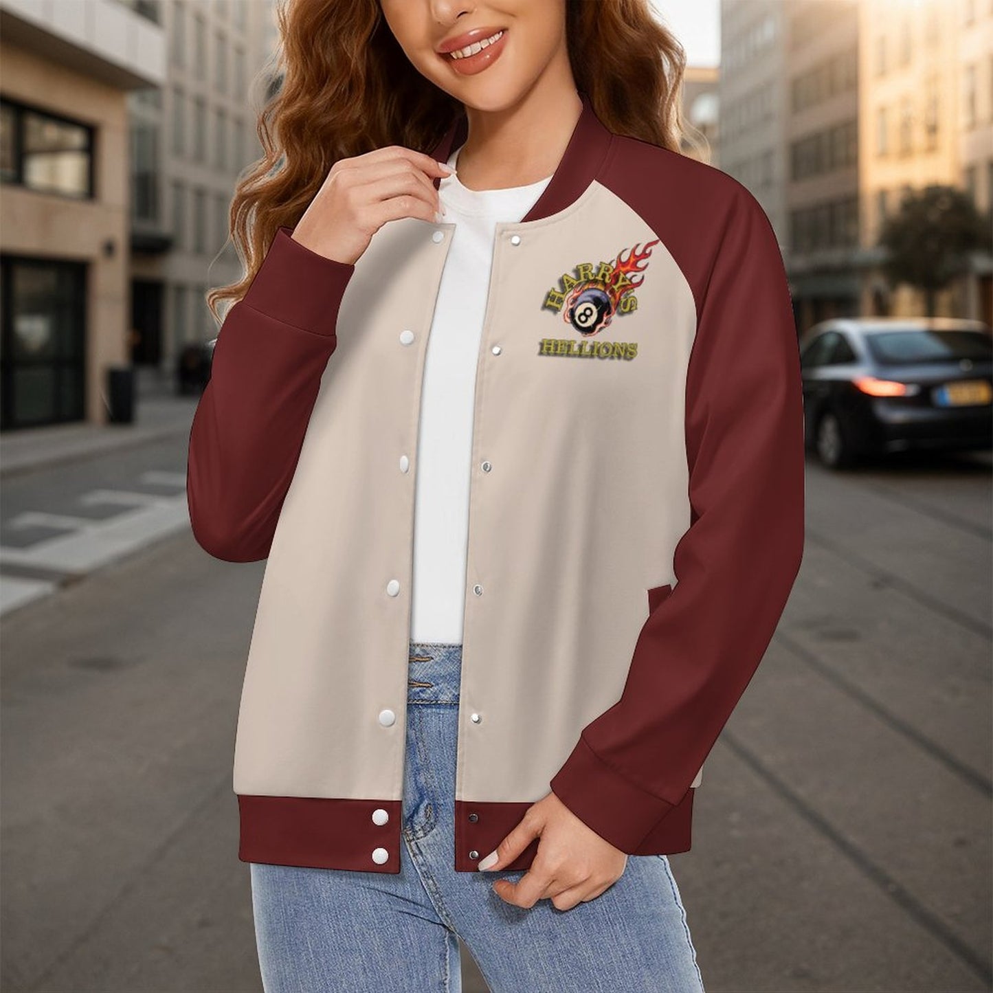 Harry's Hellions Women's Baseball Jacket