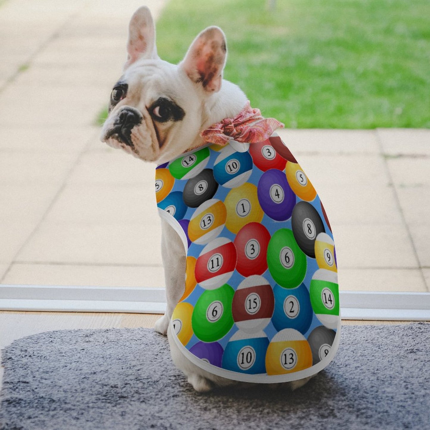 Pool Balls Collection: Custom Dog Vest