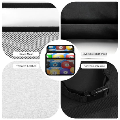 Poolball Car Seat Storage Bag – PU Leather Auto Organizer