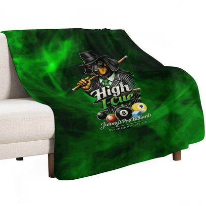 High I-Cue MN Sherpa Fleece Throw Blanket-50"×60"