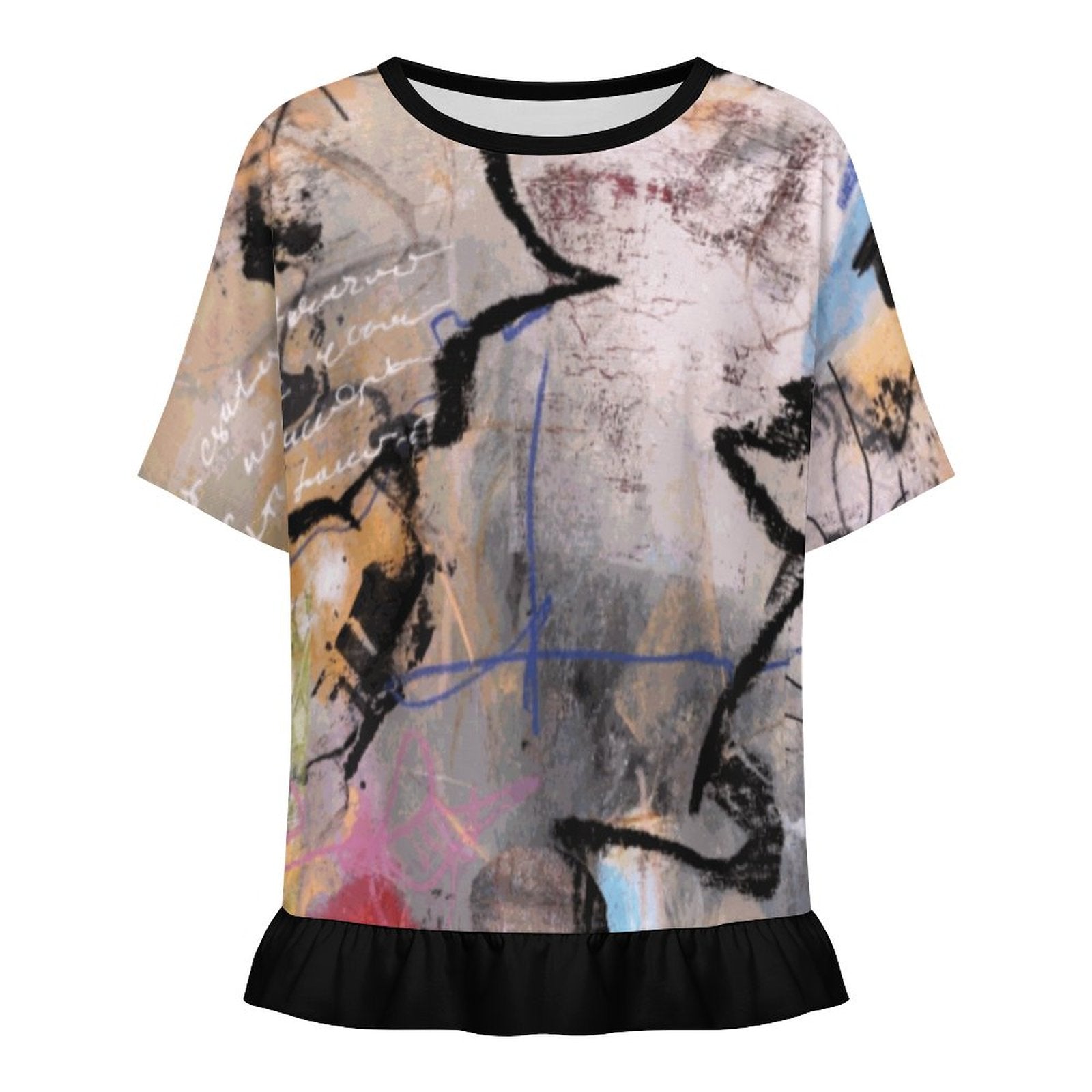 City Collection - Women's Ruffle T-shirt